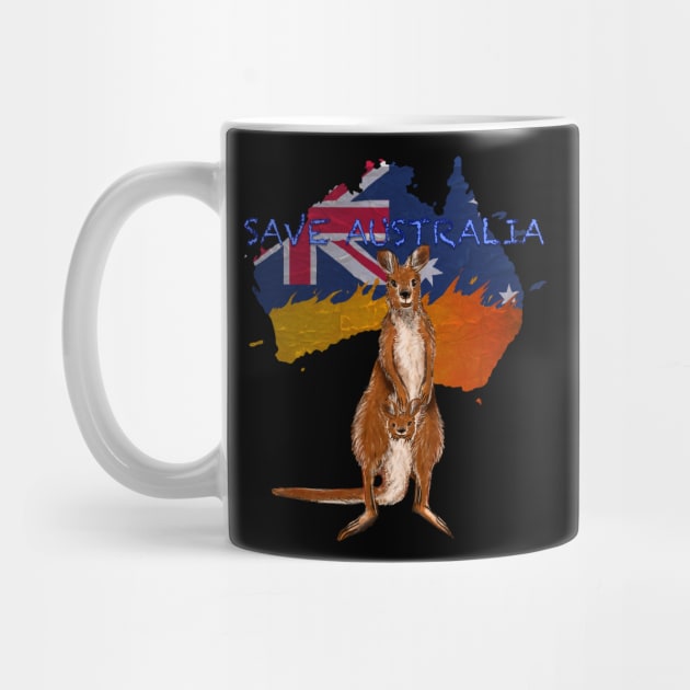 Save Australia Kangaroos by AlexandraHallPinner